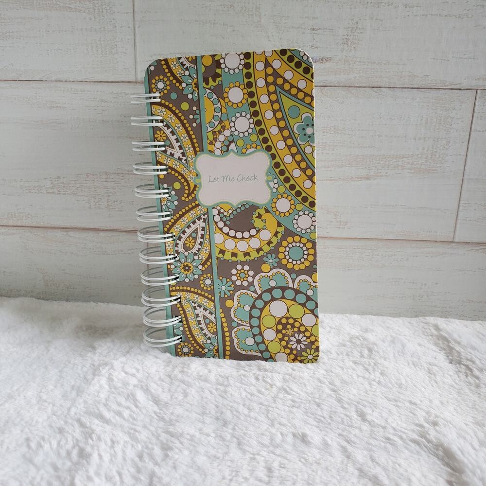 Vera Bradley Let me Check Notebook